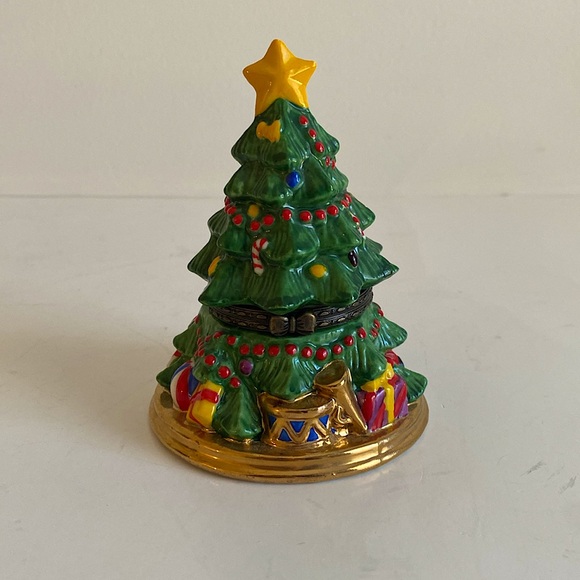 Department 56 Christmas’s Tree Trinket Holder - Picture 1 of 8